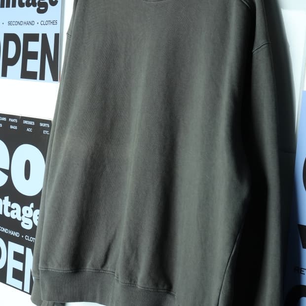 (L-2XL) 에드리엘로스 맨투맨 티셔츠 피그먼트 에이징-7AF3
