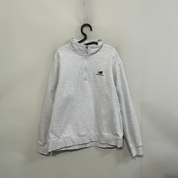 뉴발란스 남성 기모 하프집업 100 상태최상