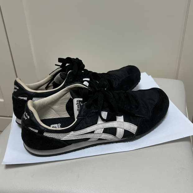 [240] 오니츠카타이거 세라노 블랙 화이트