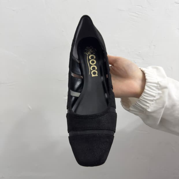 coca mesh design shoes