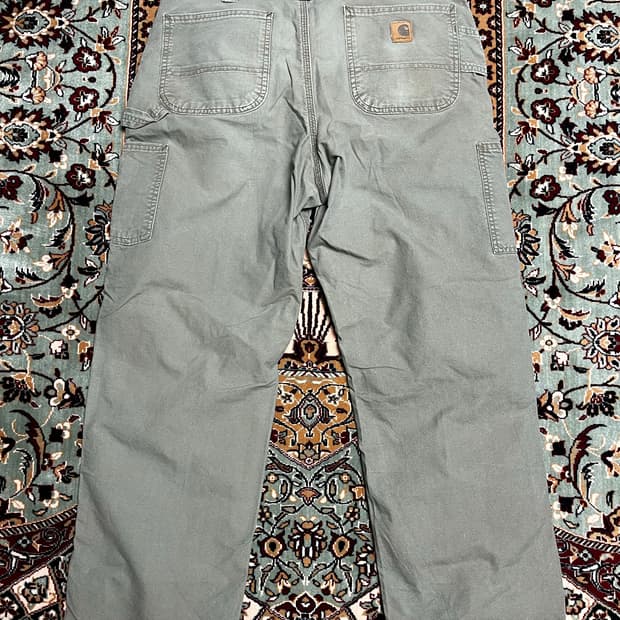 칼하트 Canvas Work Dungaree 36 x 32