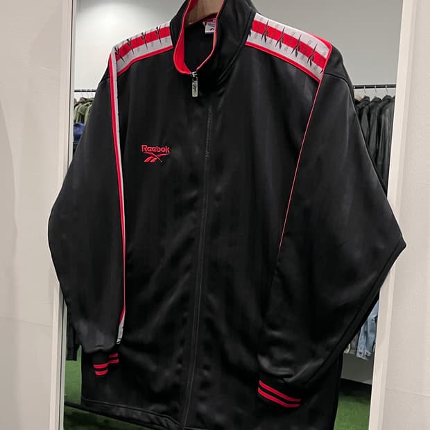 90s Reebok 리복 올드스쿨 저지 집업