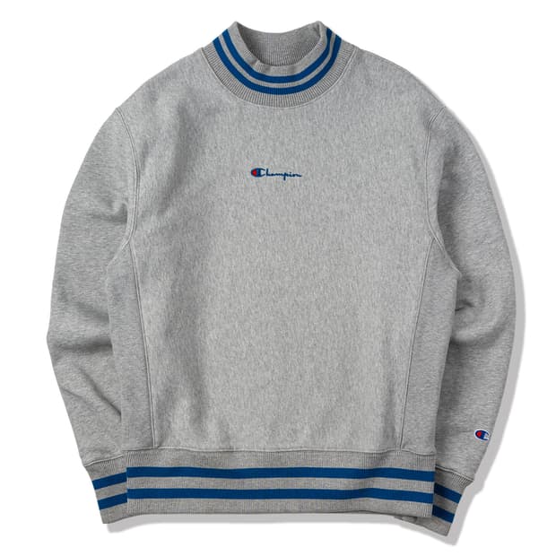 (105) 챔피언 리버스위브 블루립 스웻셔츠
