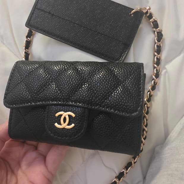 샤넬 카드 지갑 리폼 줄 포함 