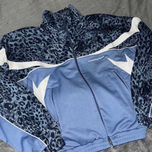 베이프 레오파드 트랙 셋업