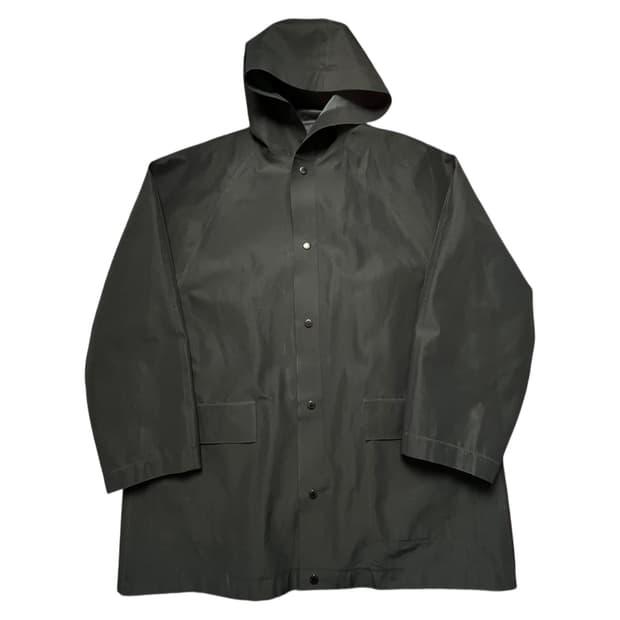 BALENCIAGA 발렌시아가 가드로브 코튼 후드 레인코트