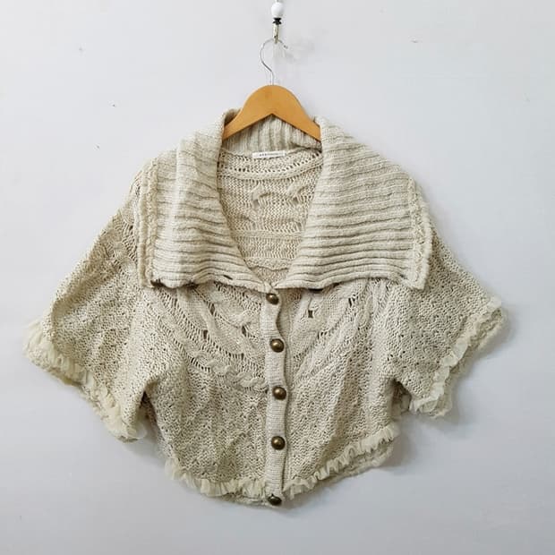 axes femme 니트 케이프