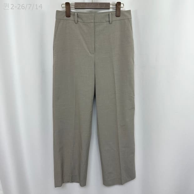 지오다노 여자 일자 슬랙스바지  74 (30인치정도)