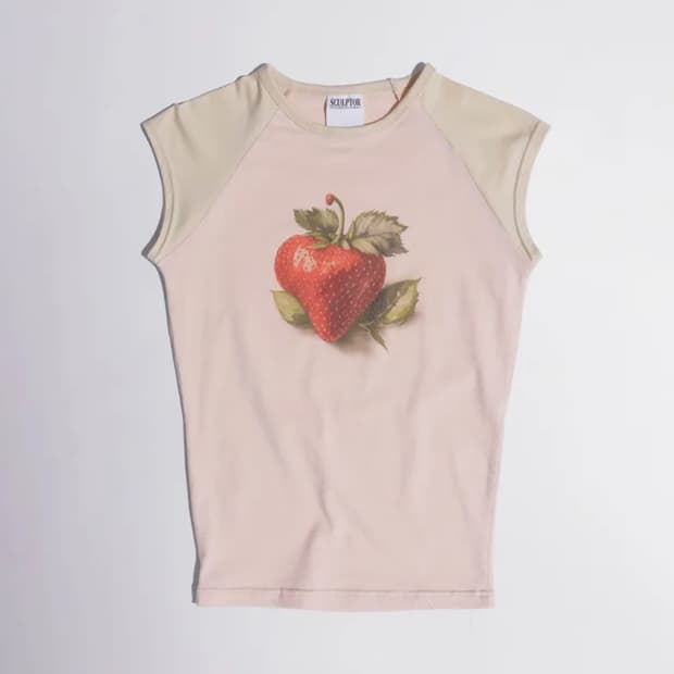 [xs] 스컬프터 Berry Raglan Tee Peach