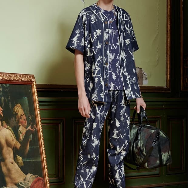 [32] 루이비통 BTS 슈가 착용 리프 데님 바지