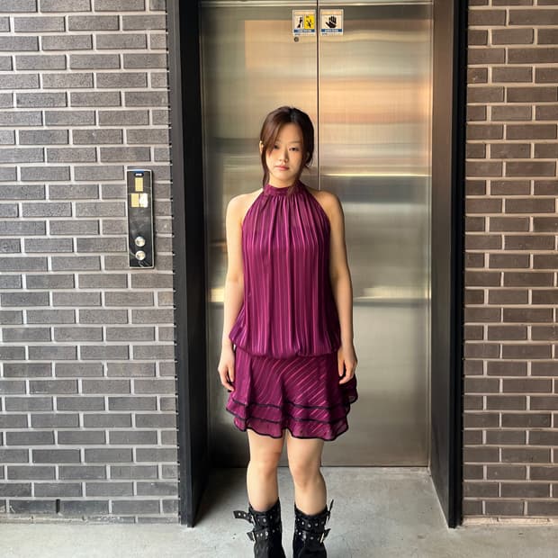 Scot Club 홀터넥 원피스