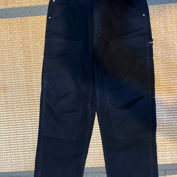 슈프림 몰스킨 더블니팬츠 30size