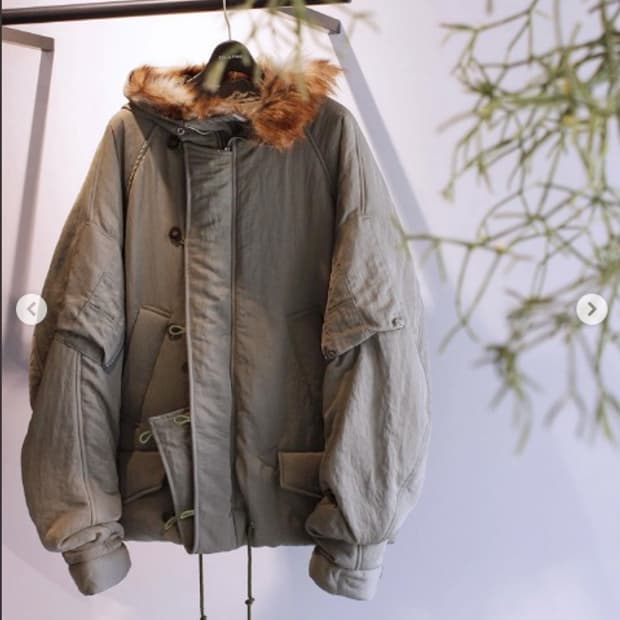 bed j.w ford  n-3b 자켓 카키컬러 새상품