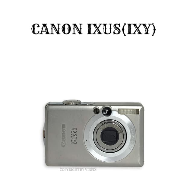 캐논 익서스 ixus 60(ixy 70) 빈티지 디지털 카메라 디카