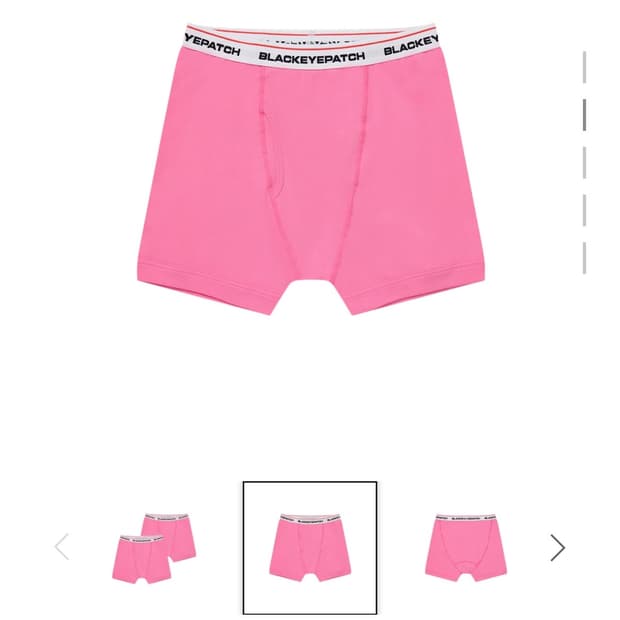 삽니디)blackeyepatch boxers 박서팬티 m