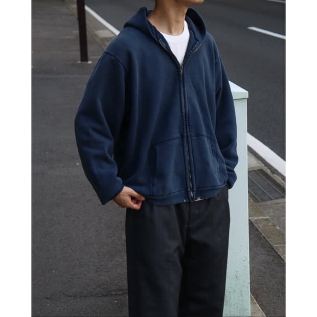 25aw 빈티지 스웻 후드집업