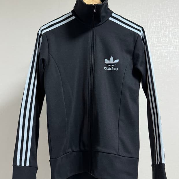 아디다스 오리지널 스카이블루 트랙탑 L