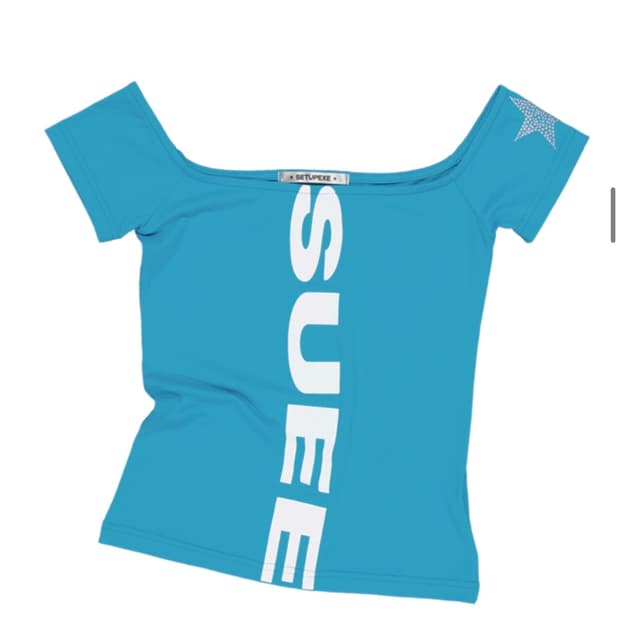 셋업이엑스이 VERTICAL OFF-SHOULDER TOP MINT