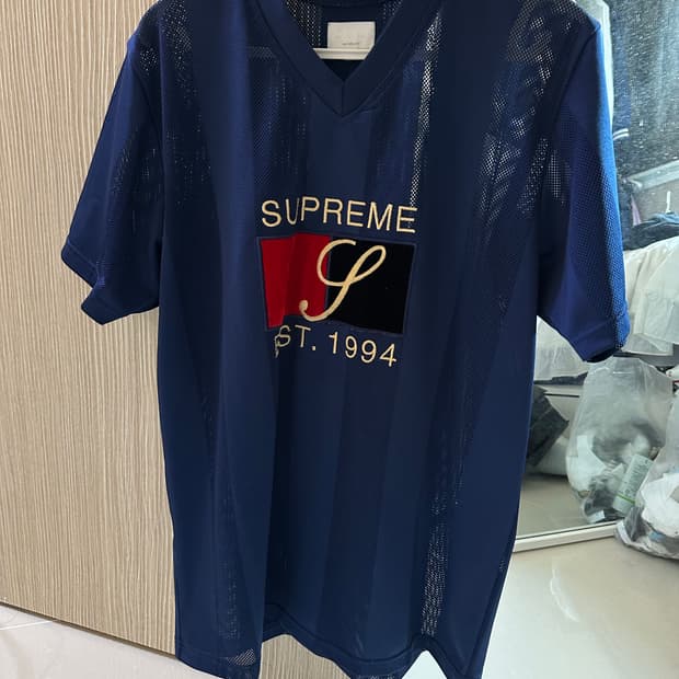 슈프림 메쉬 반팔