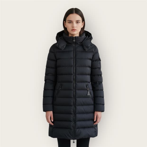 .1/ 몽클레어 모카 메트 구스다운 후디 롱패딩