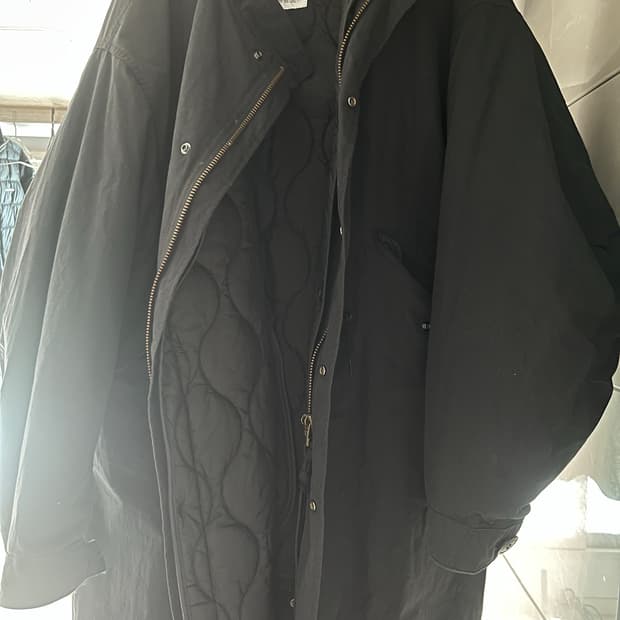 프릭스스토어 야상 검정 l