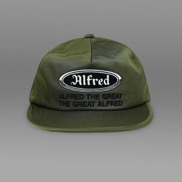 Heritagefloss 알프레드 나일론 모자 카키