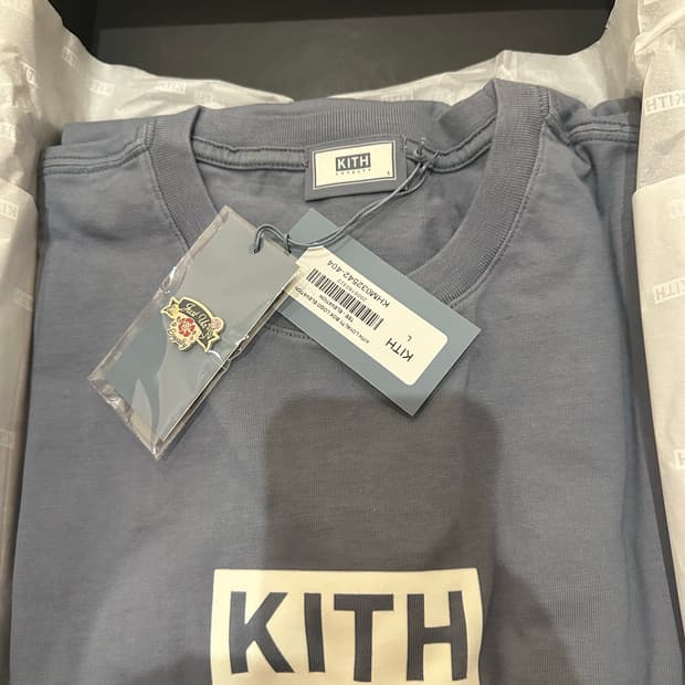 [NEW][L] KITH 박스로고 ELEVATION T-SHIRT