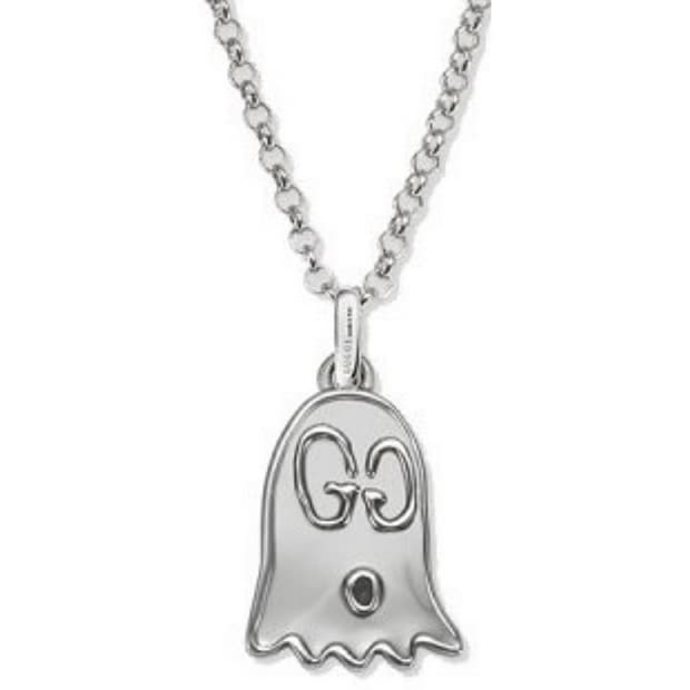 구찌 고스트 펜던트 목걸이