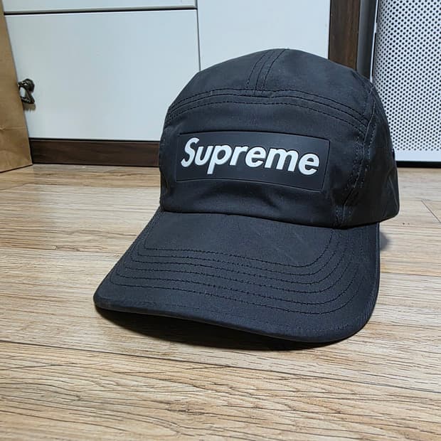 슈프림 캠프캡 블랙