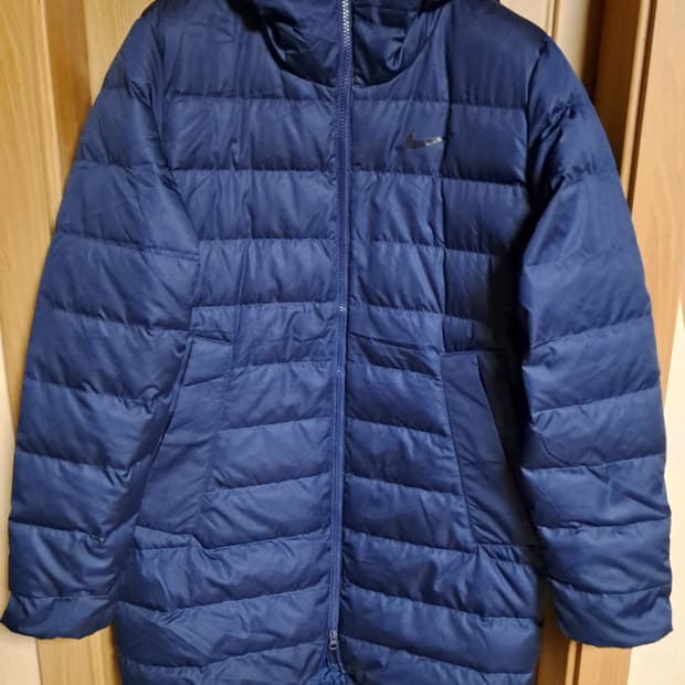 나이키 여성 경량 롱패딩 XL