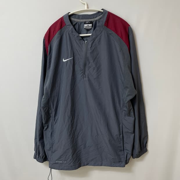 [ M ] 나이키 올드스쿨 스우시 바람막이 웜업 