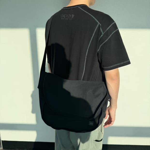 요시다포터  캔버스 크로스백