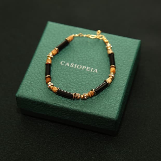 CASIOPEIA #050 Golden Tiger Bracelet