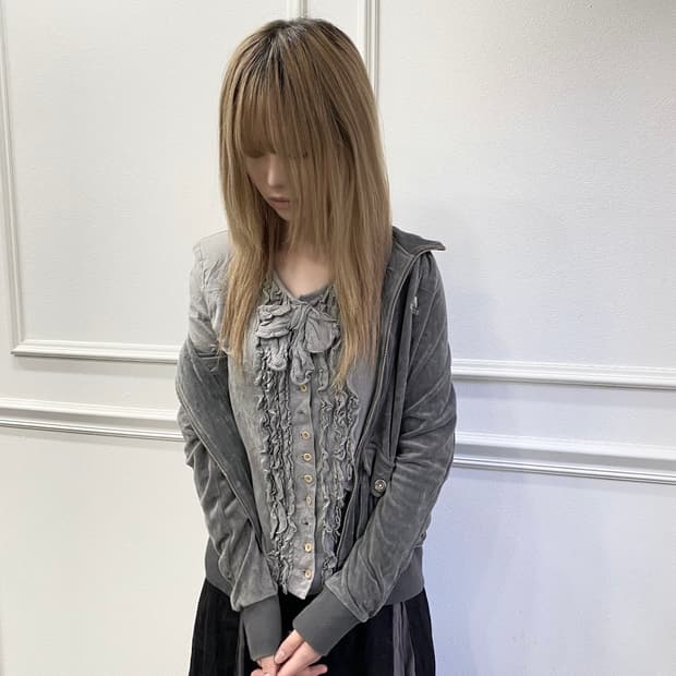 Big Ribbon Frill Detail Shirts