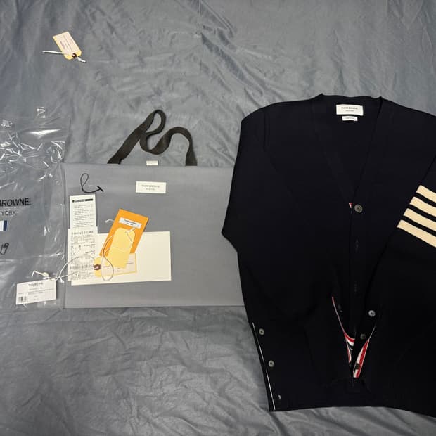 [백화점판] 톰브라운 밀라노스티치 가디건 3사이즈