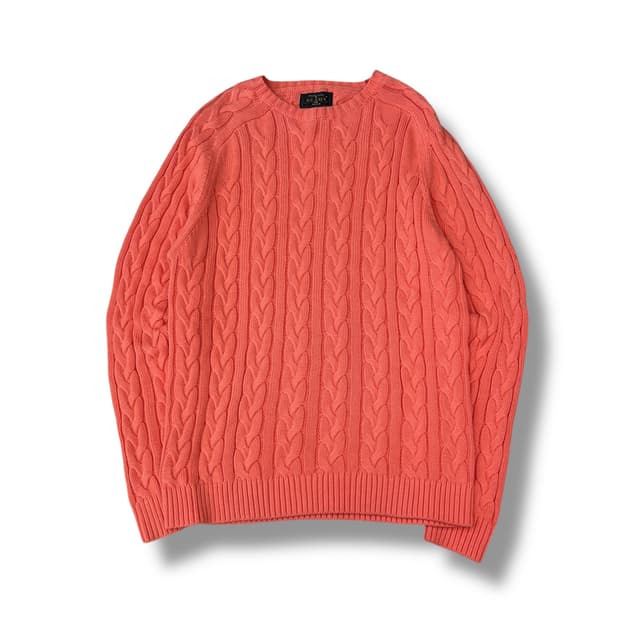 빔즈 꽈배기 니트 r1509