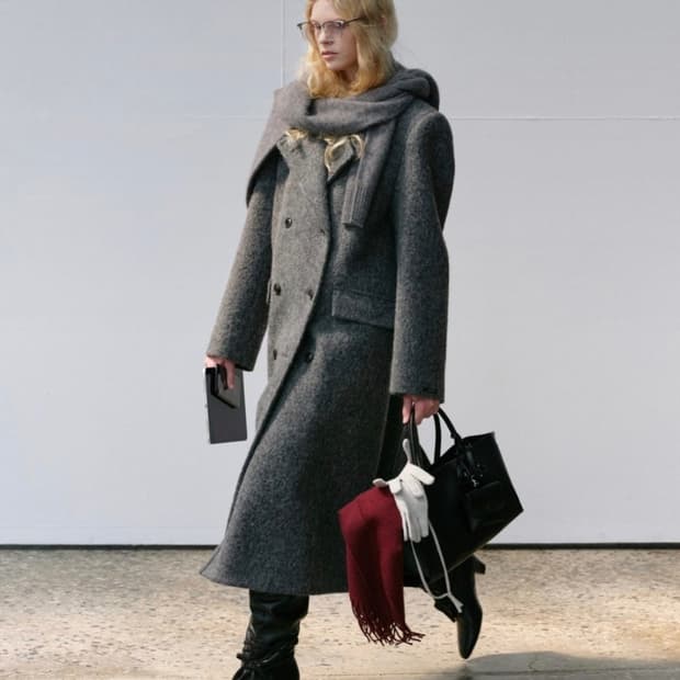 런던플랏 차콜색 코트 (새상품)