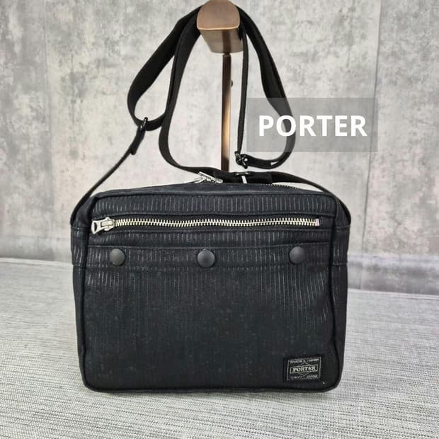 요시다포터 스트라이프 크로스백