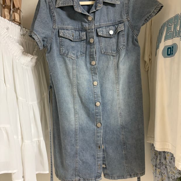 빈티지 데님 원피스