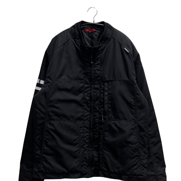 (L) 포르쉐 모터스포츠 레이싱 자켓 블랙