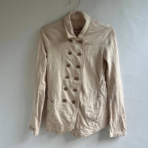 마리떼 프랑소와 아티잔 빈티지 더블버튼 자켓