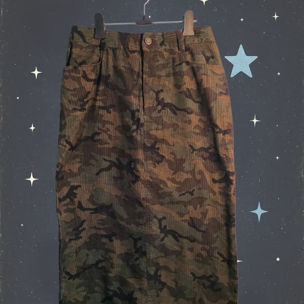 VTG 밀리터리 카고치마