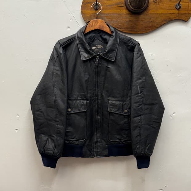 MAC HOPE Leather G-1 Flight Jacket