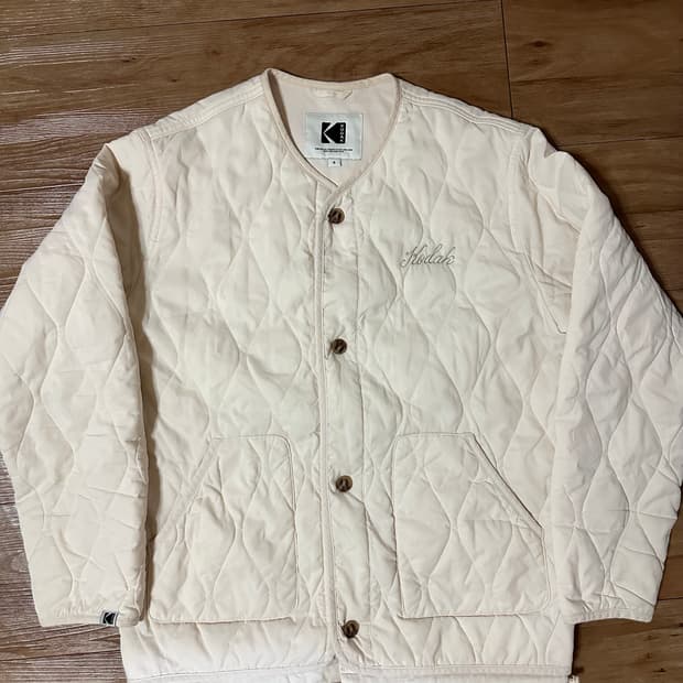코닥 퀼팅 자켓 아이보리 90(S) 판매
