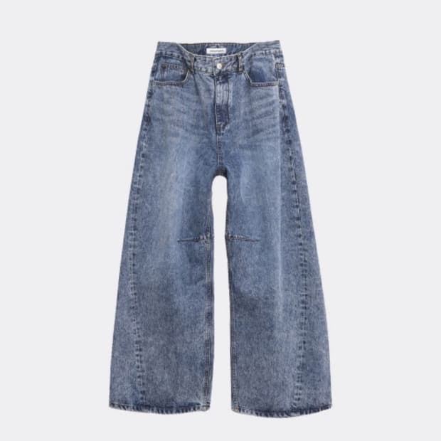 999휴머니티 CURVED HERITAGE DENIM-STONE