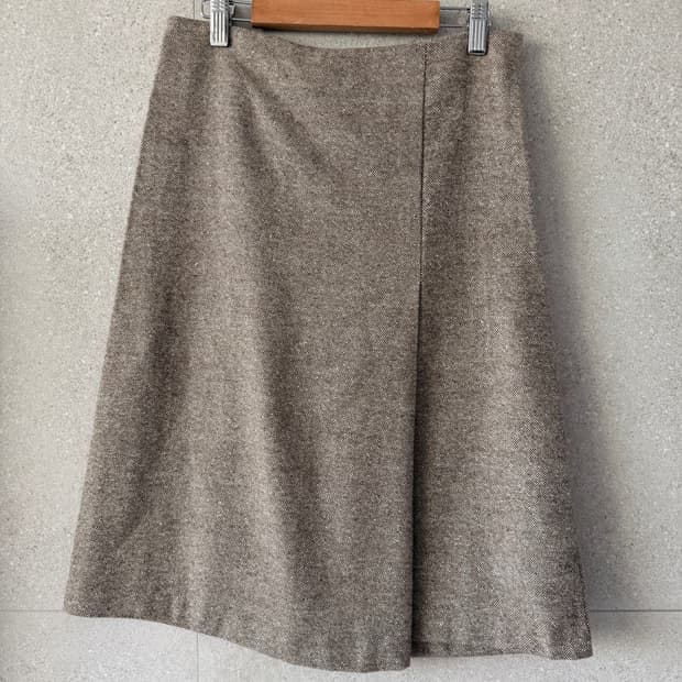 Untitled 모직 미디 스커트 일본제