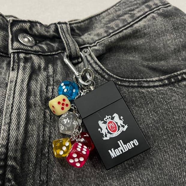 말보로 다이스참 키링
