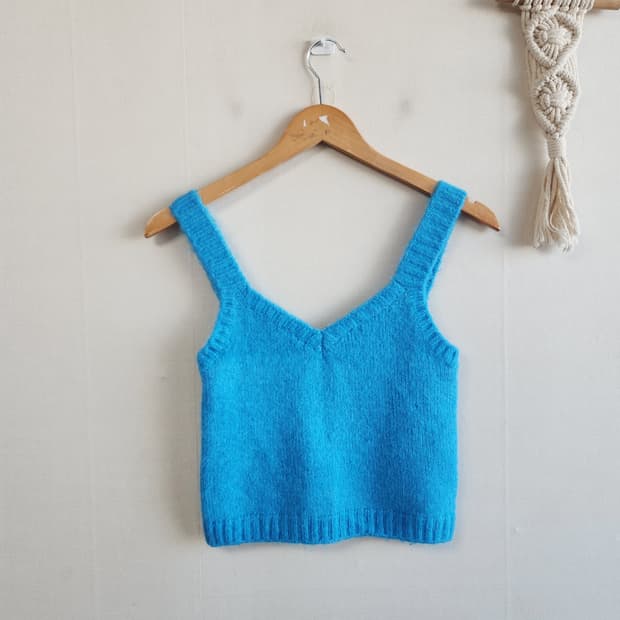 자라 니트 뷔스티에 베스트 M