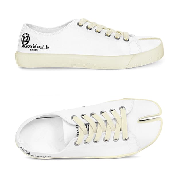 새상품 메종 마르지엘라 타비 스니커즈 화이트 43 사이즈