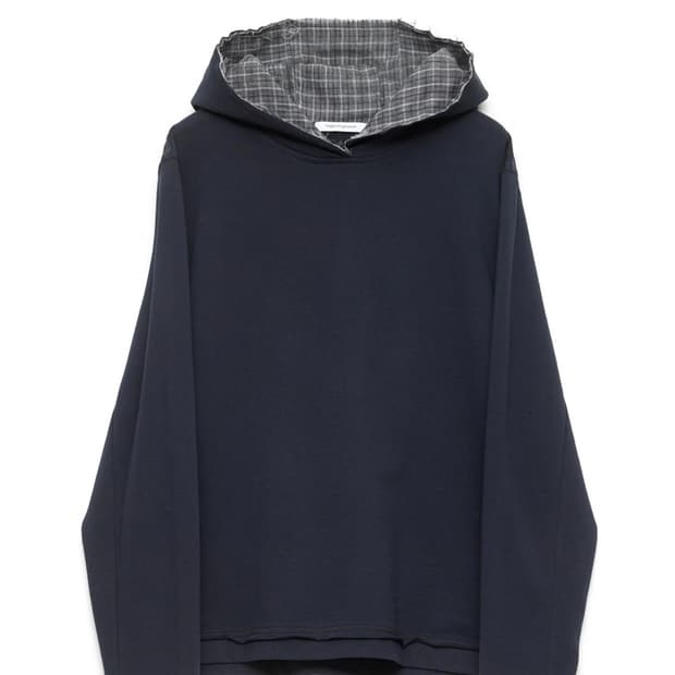 해칭룸 girl Ear Hole Hoodie Navy